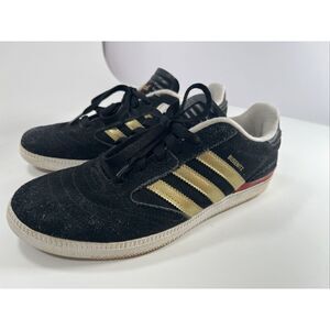 Size 6 - Adidas Busenitz Pro Black Scarlet Gold Skate Shoes Vulc II